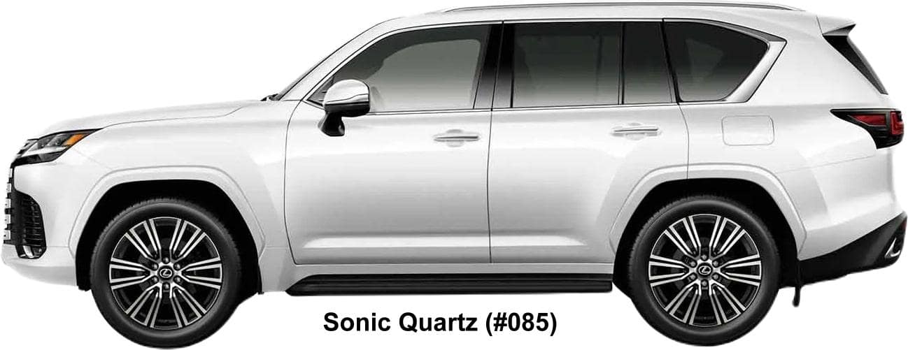 New Lexus LX600 body color: Sonic Quartz (color No.085)