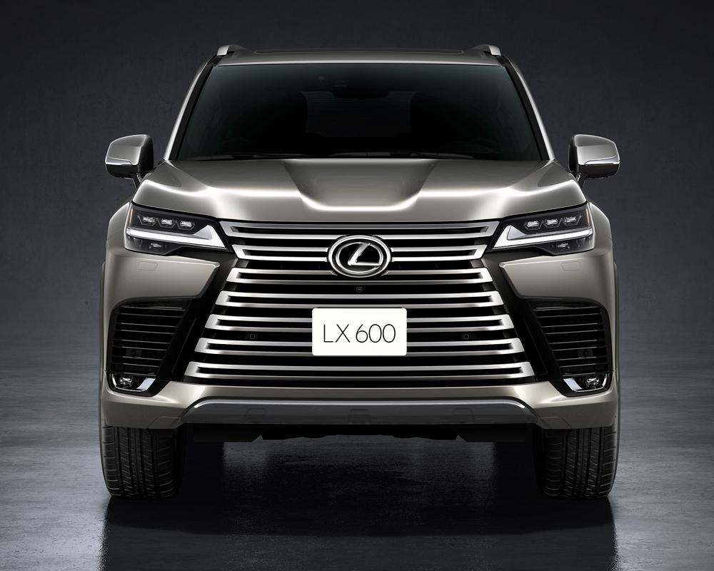 New Lexus LX600 photo: Front view image