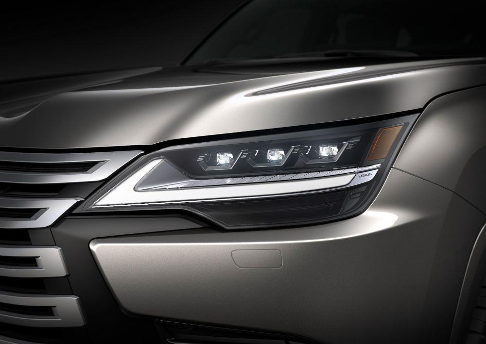New Lexus LX600 photo: Front Head Light image