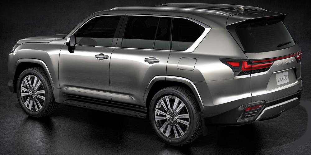 New Lexus LX600 photo: Back view image