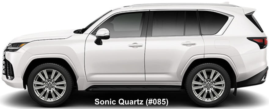 Lexus LX700h Executive body color: Sonic Quartz (#085)