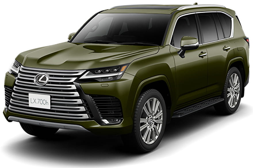 New Lexus LX700h Executive photo: Front view image picture