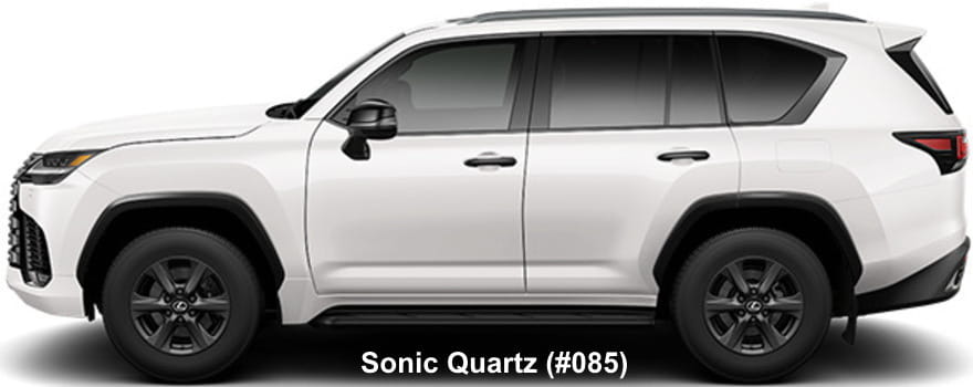 Lexus LX700h Overtrail+ body color: Sonic Quartz (#085)