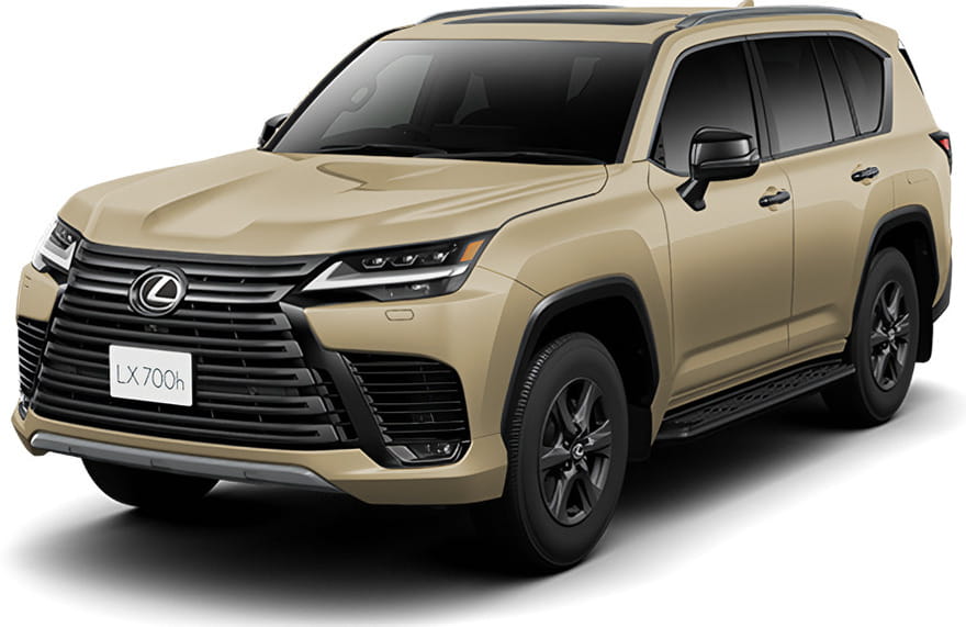 New Lexus LX700h Overtrail+ photo: Front view image picture