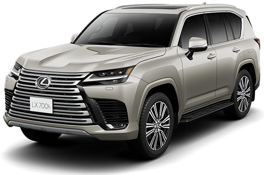 New Lexus LX700h photo: Front view image picture