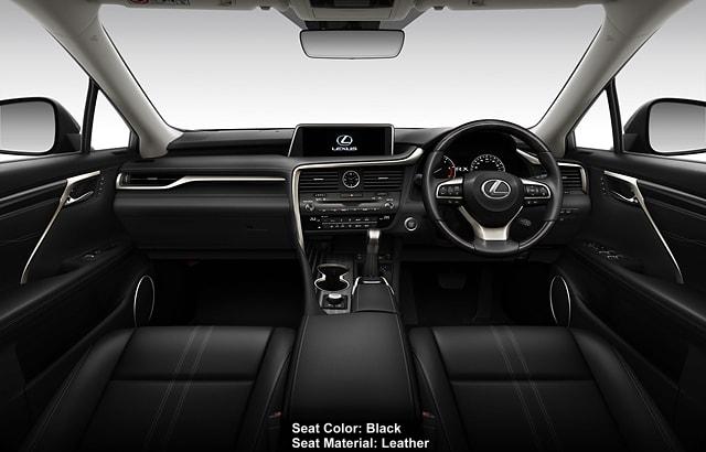New Lexus RX300 Version-L cockpit photo: Black (Leather)