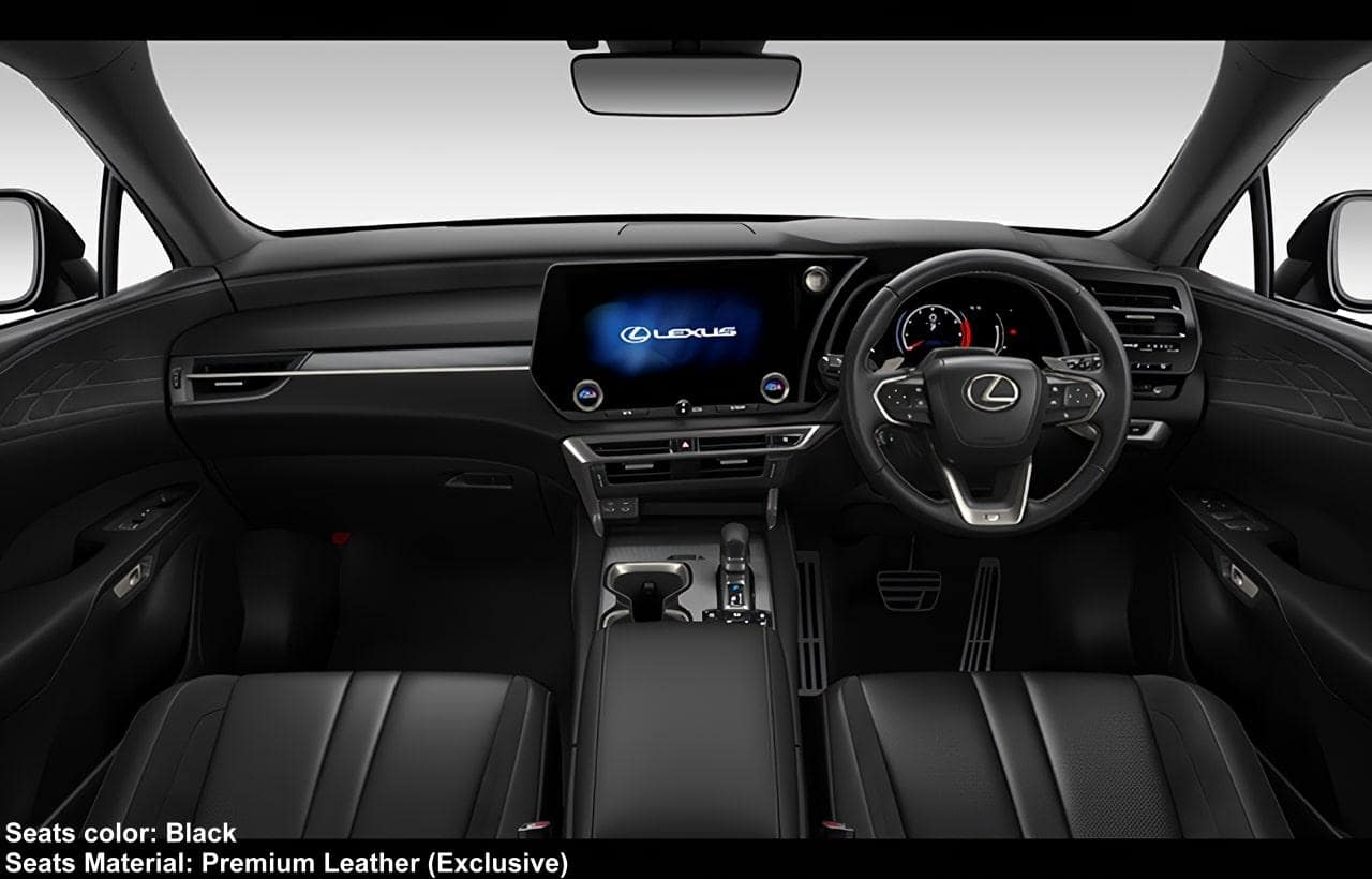 New Lexus RX350 F-Sport photo: Cockpit image (Black)
