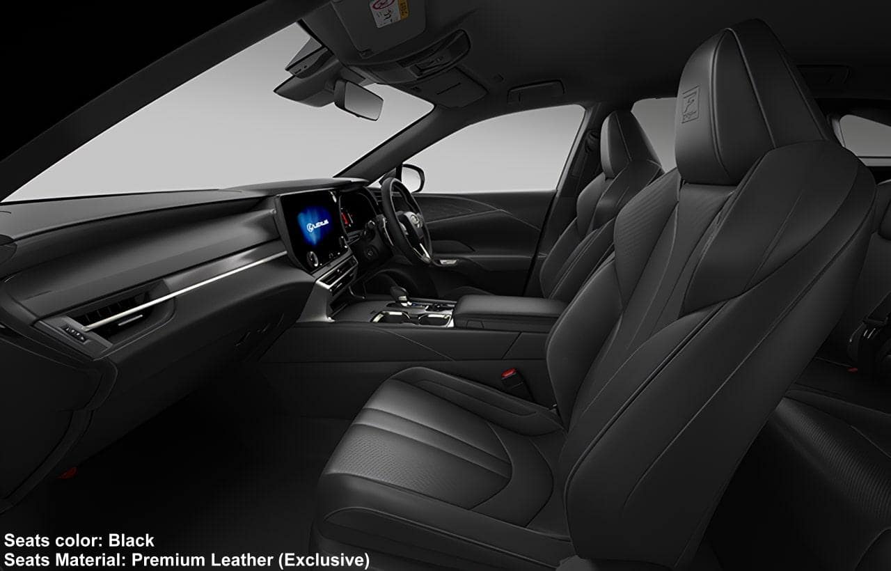 New Lexus RX350 F-Sport photo: Interior image (Black)