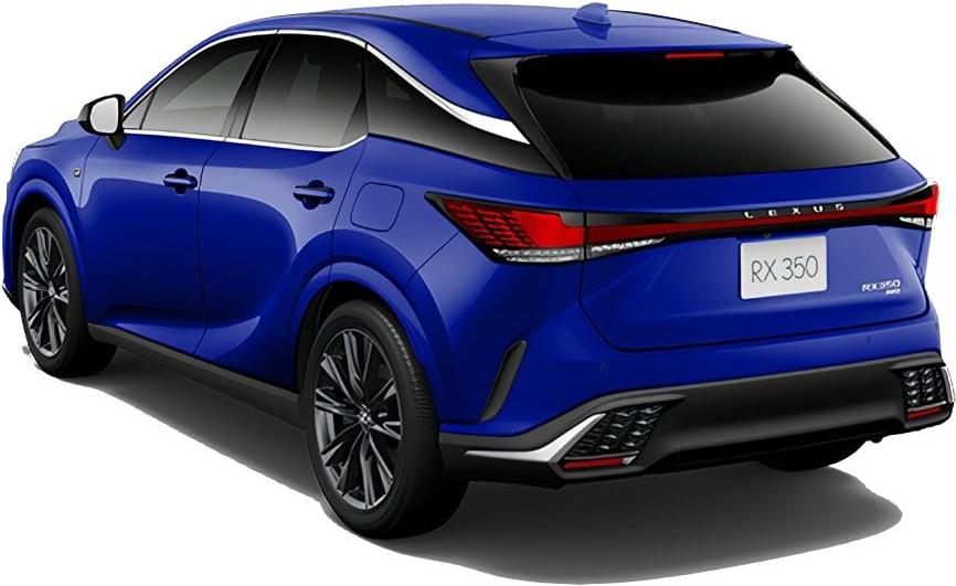 New Lexus RX350 F-Sport photo: Rear view image