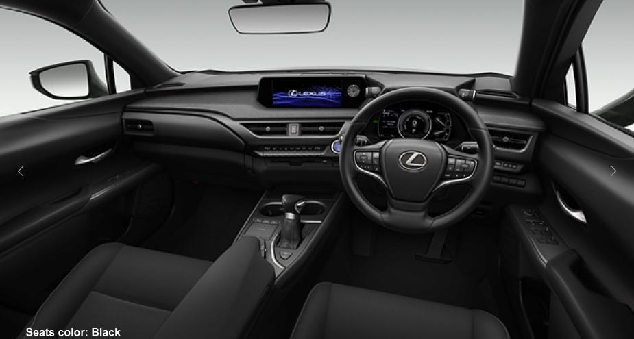 New Lexus UX250h Cockpit photo: BLACK