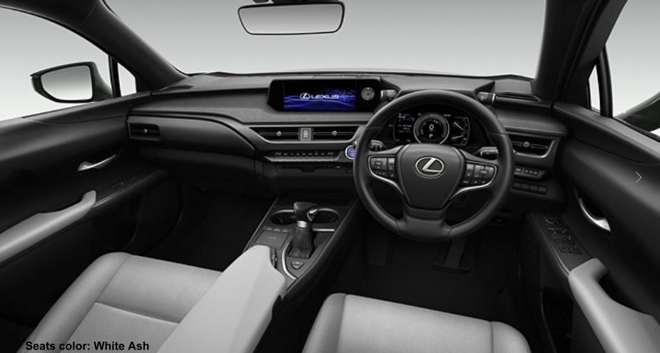 New Lexus UX250h Cockpit photo: WHITE ASH