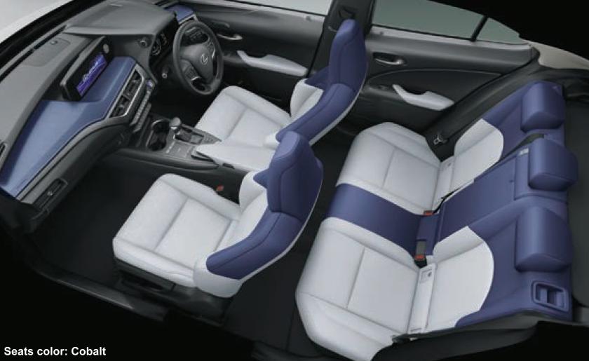 New Lexus UX250h Interior photo: COBALT