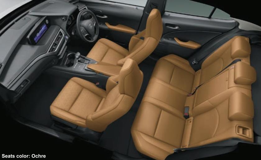 New Lexus UX250h Interior photo: OCHRE