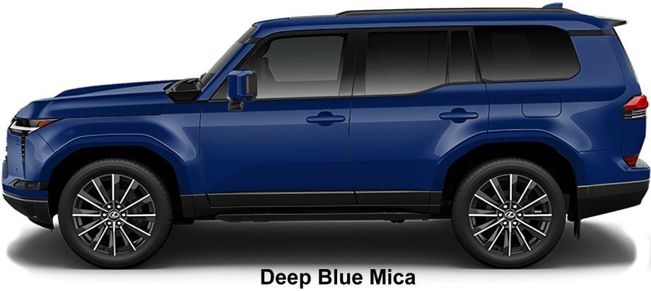 New Lexus GX550 Version-L body color: Deep Blue Mica