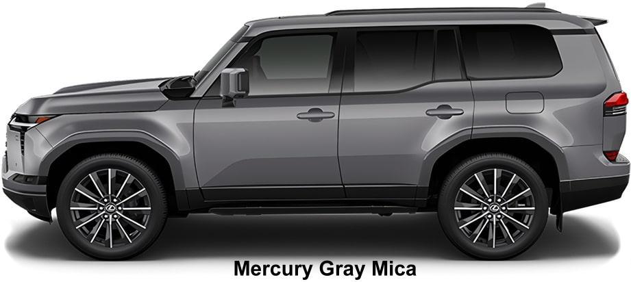 New Lexus GX550 Version-L body color: Mercury Gray Mica