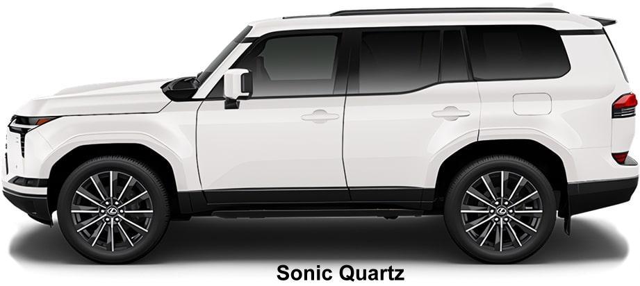 New Lexus GX550 Version-L body color: Sonic Quartz