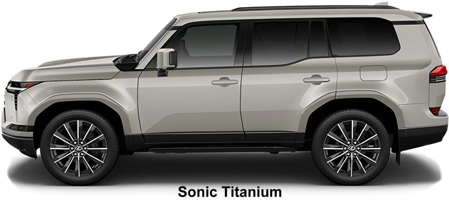 New Lexus GX550 Version-L body color: Sonic Titanium
