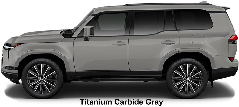 New Lexus GX550 Version-L body color: Titanium Carbide Gray