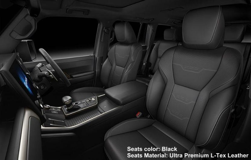 New Lexus GX550 Version L photo: interior view image (Black)