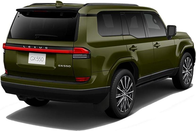 New Lexus GX550 Version L photo: Back view image