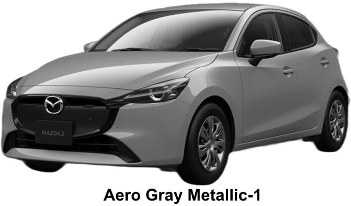 Mazda 2 body color: Aero Gray Metallic-1