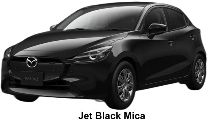 Mazda 2 body color: Jet Black Mica