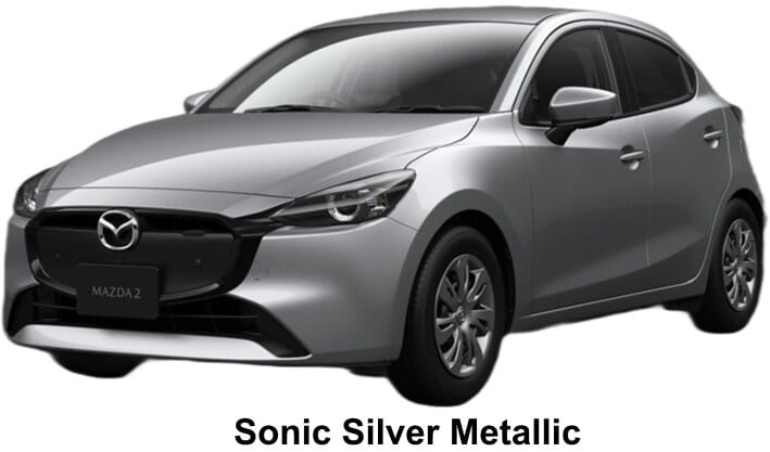 Mazda 2 body color: Soul Red Crystal Metallic (+US$2,500)