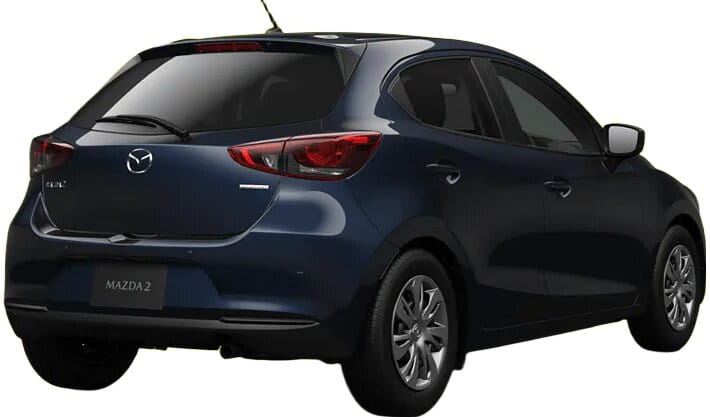 New mazda2 picture: Back view image (Rear picture)