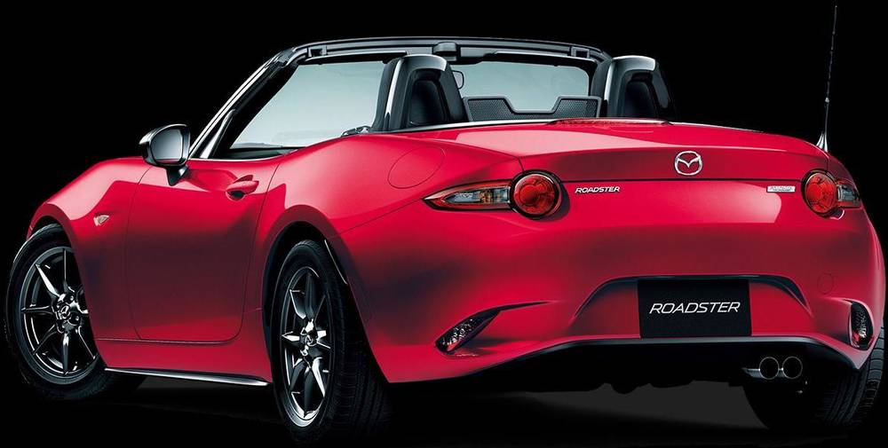 New Mazda Roadster photo: Back view (Rear view)