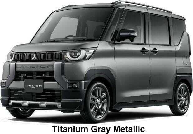 New Mitsubishi Delica Mini body color: Titanium Gray Metallic