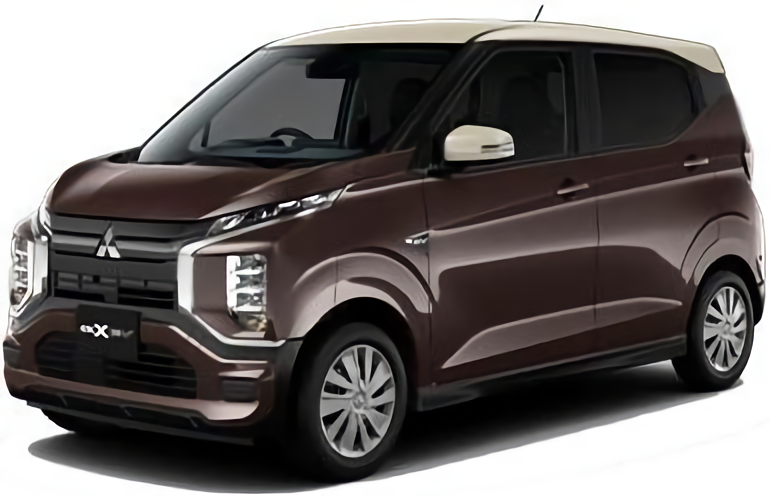 New Mitsubishi EK-X EV photo: Front view image