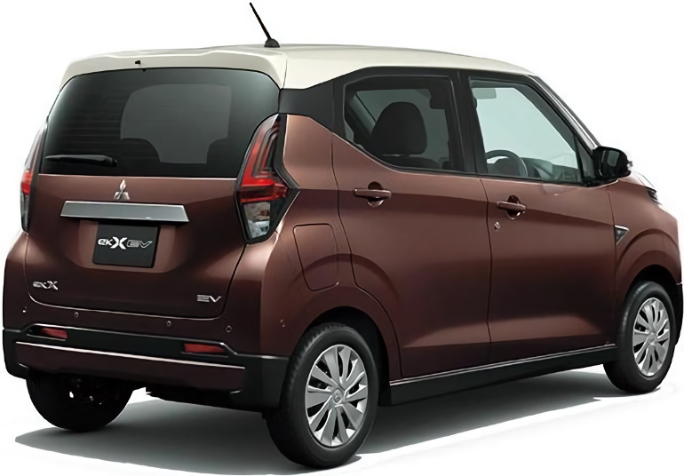 New Mitsubishi EK-X EV photo: Back view image