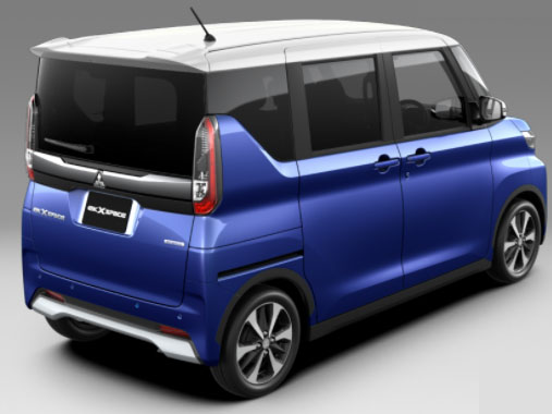 New Mitsubishi EK-X SPACE photo: Back view