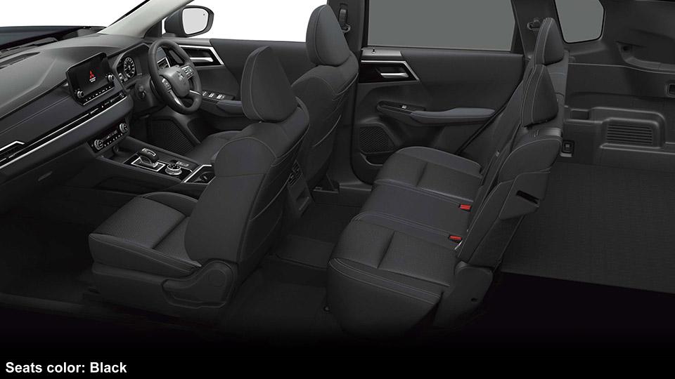 New Mitsubishi Outlander PHEV photo: Interior view image (Black)