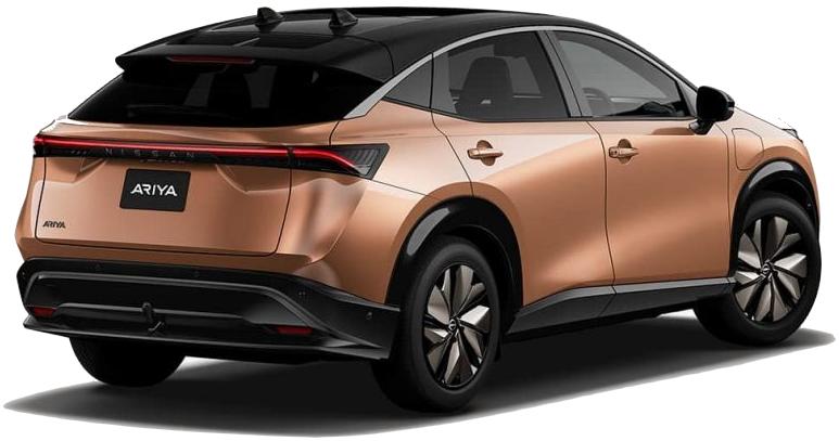 New Nissan Ariya photo: Back view image