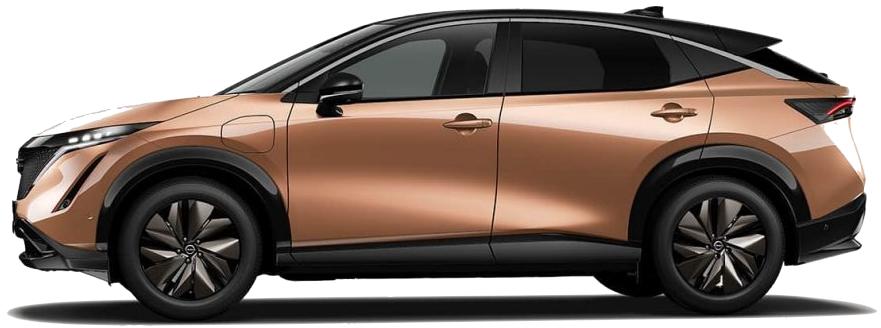 New Nissan Ariya photo: Side view image