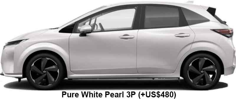 Nissan Aura Color: Pure White Pearl 3P 