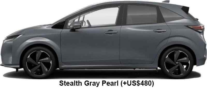 Nissan Aura Color: Stealth Gray Pearl