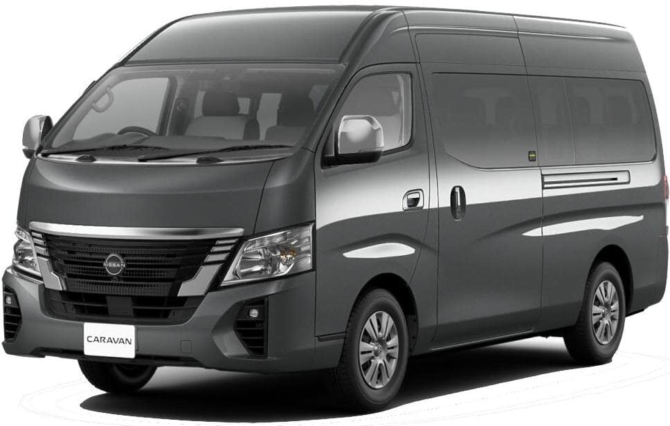 New Nissan Caravan Micro Bus photo: Front view image