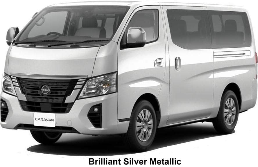 New Nissan Caravan Multi Purpose van Body color: BRILLIANT SILVER METALLIC