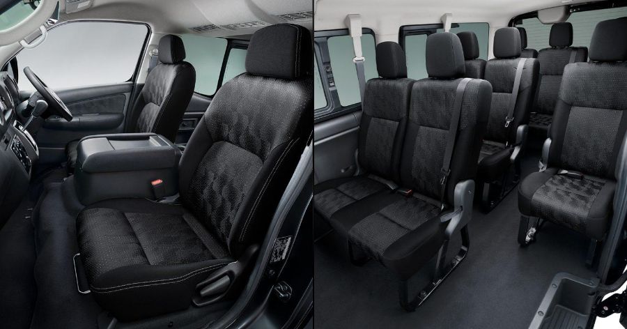 New Nissan Caravan Wagon, Long Body, Normal Roof,  photo: Interior view image