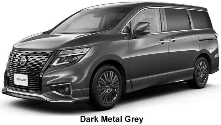 Nissan Elgrand Vip Royal Lounge Color: Dark Metal Grey