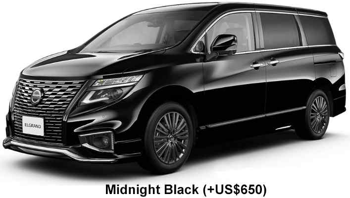 Nissan Elgrand Vip Royal Lounge Color: Midnight Black