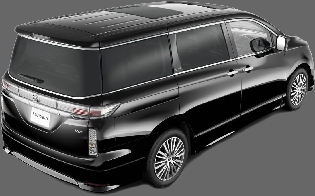 New Nissan Elgrand VIP photo: Rear view image