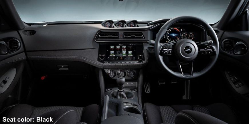New Nissan Fairlady Z photo: Cockpit view image (Black)