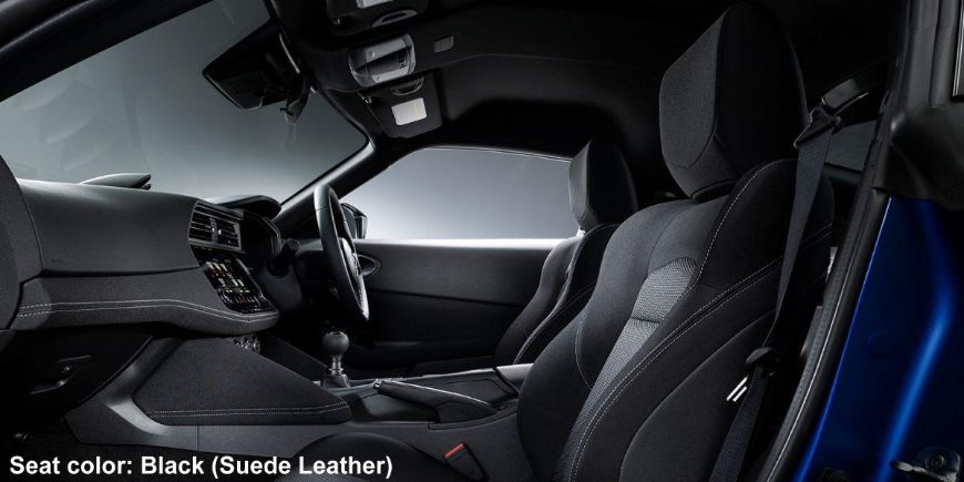 New Nissan Fairlady Z photo: Interior view image (Black) Suede Leather Model
