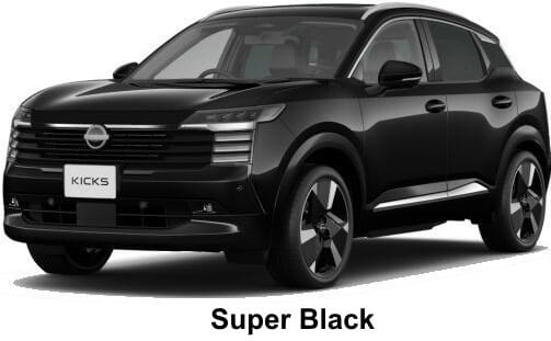 Nissan Kicks G e-Power body color: Super Black