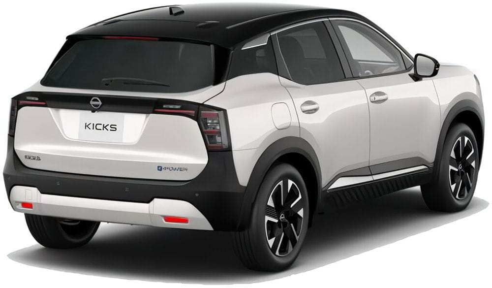 Nissan Kicks X+ e-Power photo: Back view image (Rear picture)