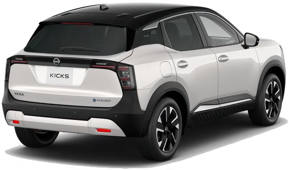 Nissan Kicks X e-Power photo: Back view image (rear picture)