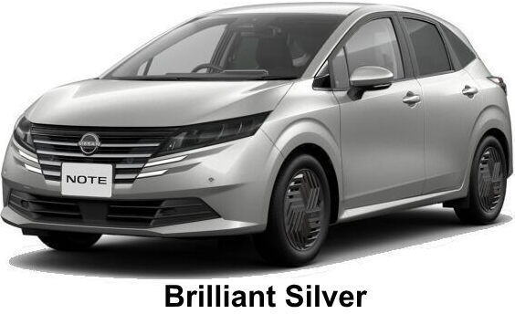 Nissan Note e-Power body color: Brilliant Silver